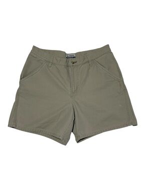 Columbia Tan Outdoor Khaki Shorts Cotton Women's size 14